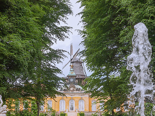 Image showing Tea house in Park Sanssouci in Potsdam