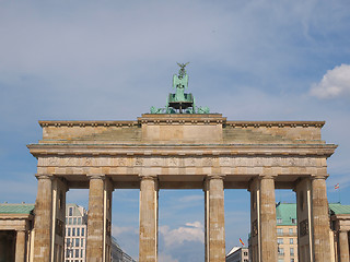 Image showing Brandenburger Tor Berlin