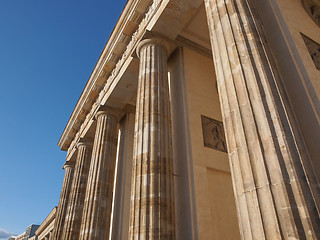 Image showing Brandenburger Tor Berlin