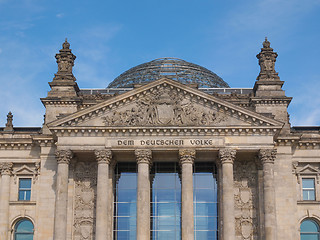 Image showing Reichstag Berlin