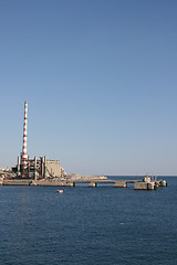 Image showing industry by the sea piraeus athens greece 2