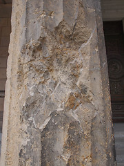 Image showing Bombed column in Berlin