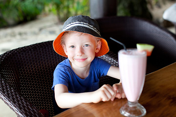 Image showing boy at vacation