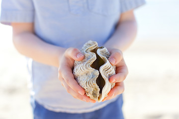 Image showing boy at vacation