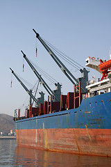 Image showing ship cranes 2