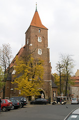 Image showing editorial Krakow Poland Church of the Holy Cross (Kosciol Swiete