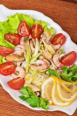 Image showing Seafood salad