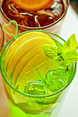 Image showing fresh cold tea