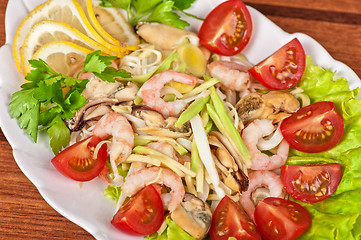 Image showing Seafood salad