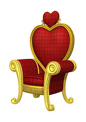 Image showing Red Throne