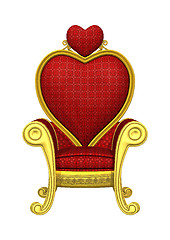 Image showing Red Throne