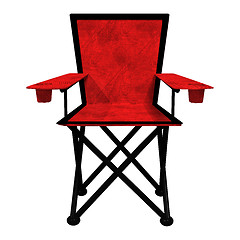 Image showing Camping Chair on White