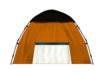 Image showing Camping Tent on White