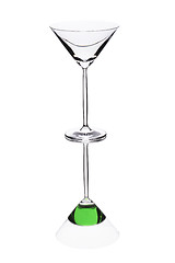 Image showing Empty cocktail glass