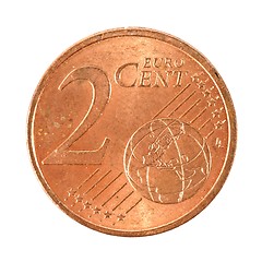 Image showing 2 Euro Cents Coin