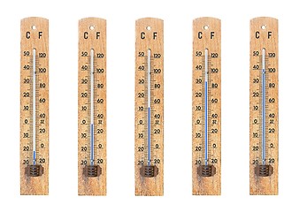 Image showing Thermometers