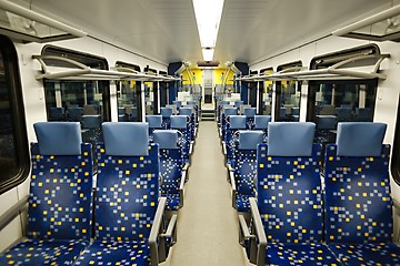 Image showing Train interior