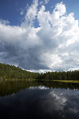 Image showing Lake landscape