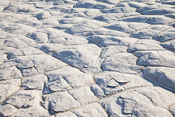 Image showing Salt desert background