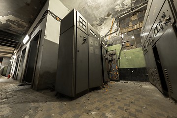 Image showing Control room of a power plant