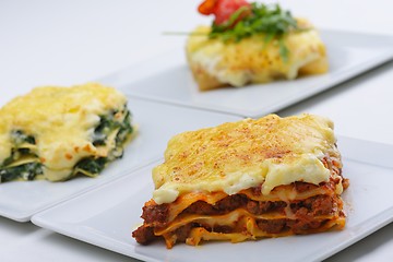 Image showing lasagne