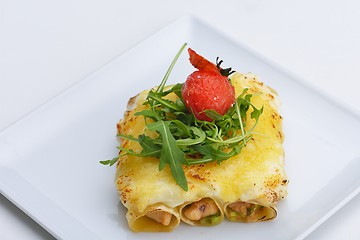 Image showing lasagne