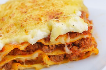 Image showing lasagne