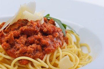 Image showing Italian spaghetti