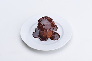 Image showing muffin chocolate