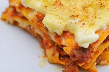 Image showing lasagne