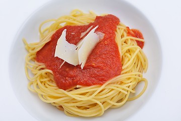 Image showing Italian spaghetti