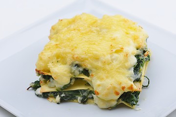 Image showing lasagne