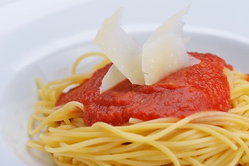 Image showing Italian spaghetti