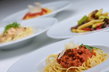 Image showing Italian spaghetti