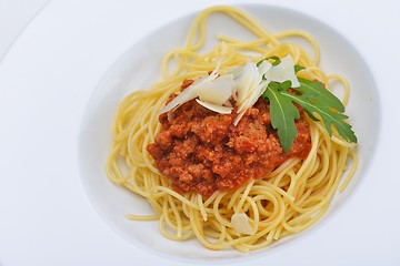 Image showing Italian spaghetti