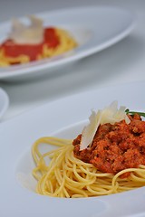 Image showing Italian spaghetti