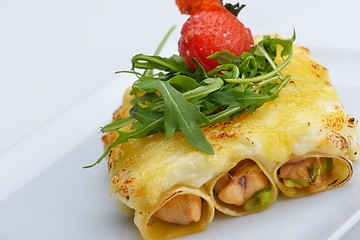 Image showing lasagne