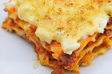 Image showing lasagne