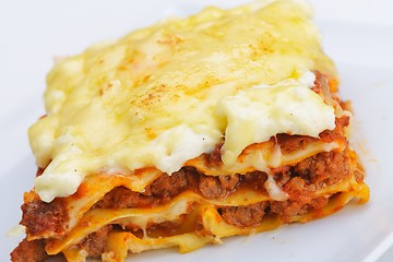 Image showing lasagne