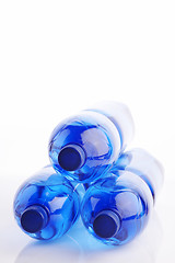 Image showing Spring water bottles