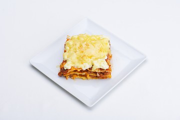 Image showing lasagne