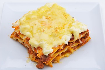 Image showing lasagne