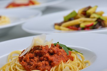 Image showing Italian spaghetti