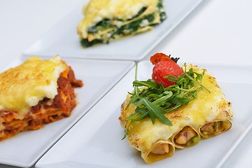 Image showing lasagne