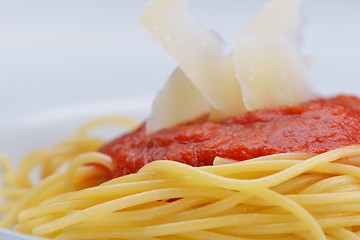 Image showing Italian spaghetti