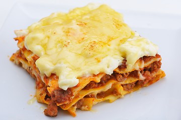 Image showing lasagne