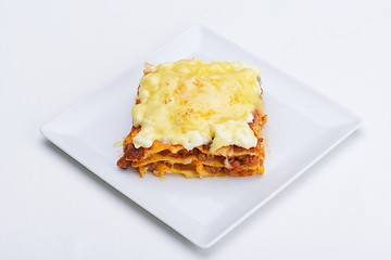 Image showing lasagne