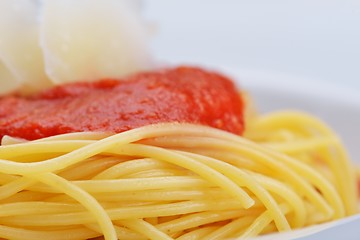 Image showing Italian spaghetti