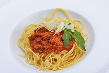 Image showing Italian spaghetti