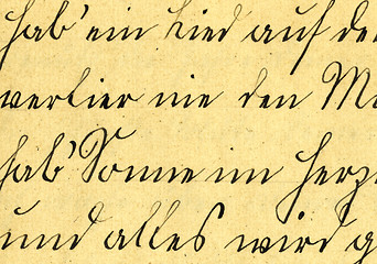 Image showing handwriting